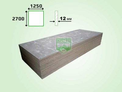 Цементно-стружечная плита (ЦСП) Тамак 12 мм 1250х2700